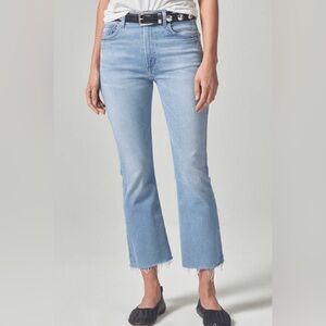 Citizens Of Humanity Isola Cropped Boot Cut Jeans in “Marquee” Size 27